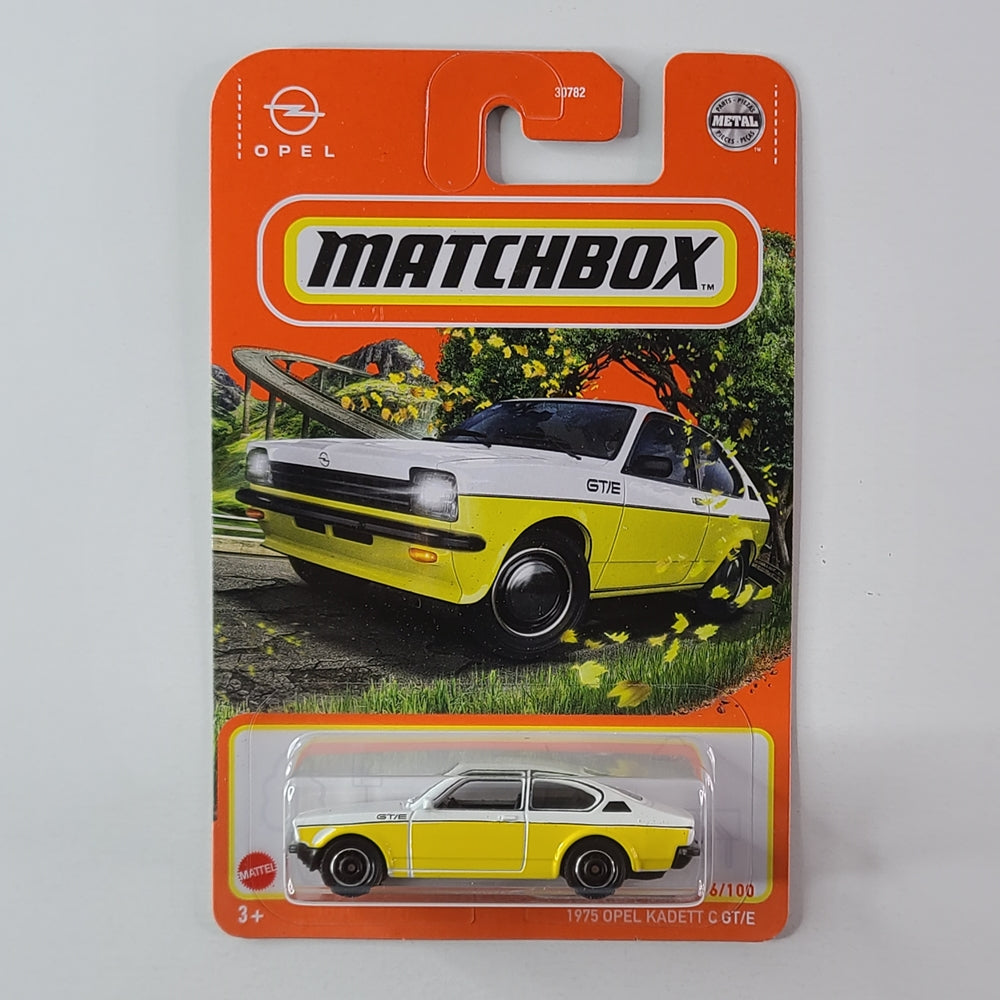 Matchbox - 1975 Opel Kadett C GT/E (White)