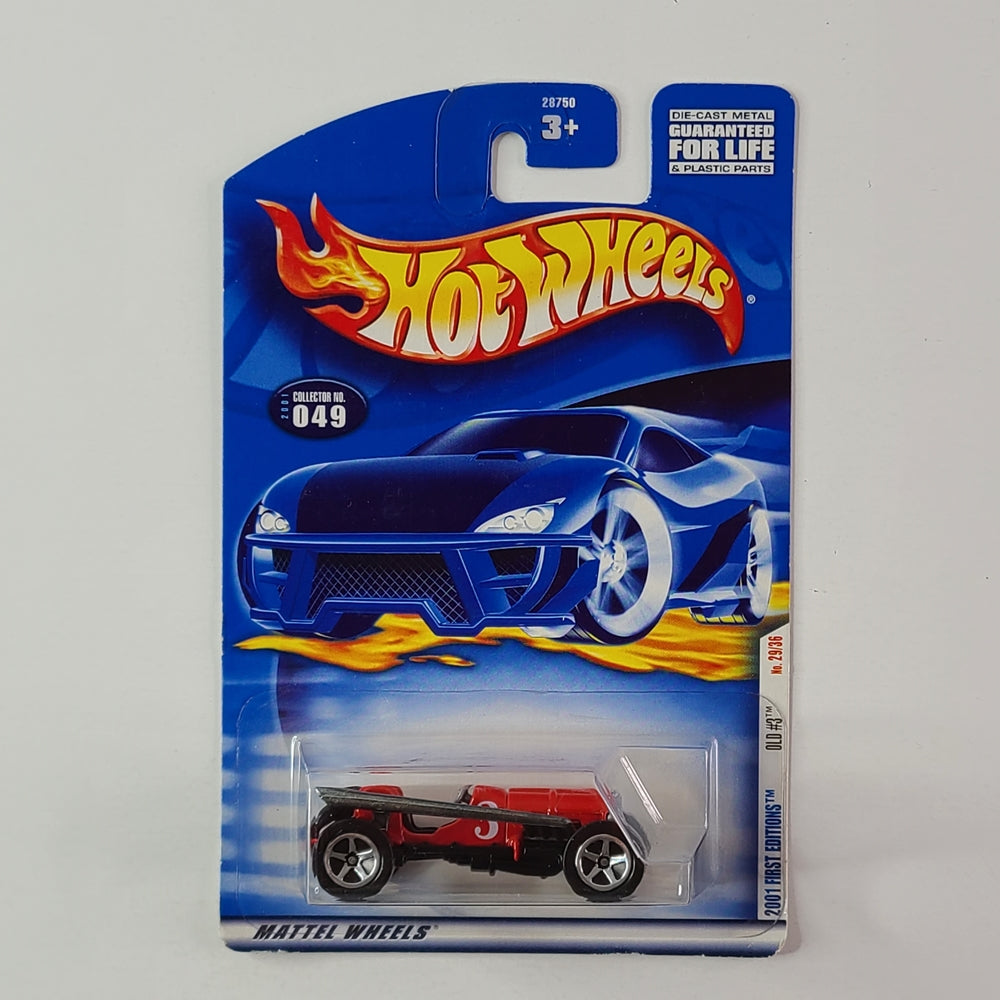 Hot Wheels - Old #3 (Red) – Throwback Collectibles