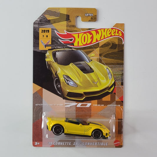 Hot Wheels - '19 Corvette ZR1 Convertible (Corvette Racing Yellow)