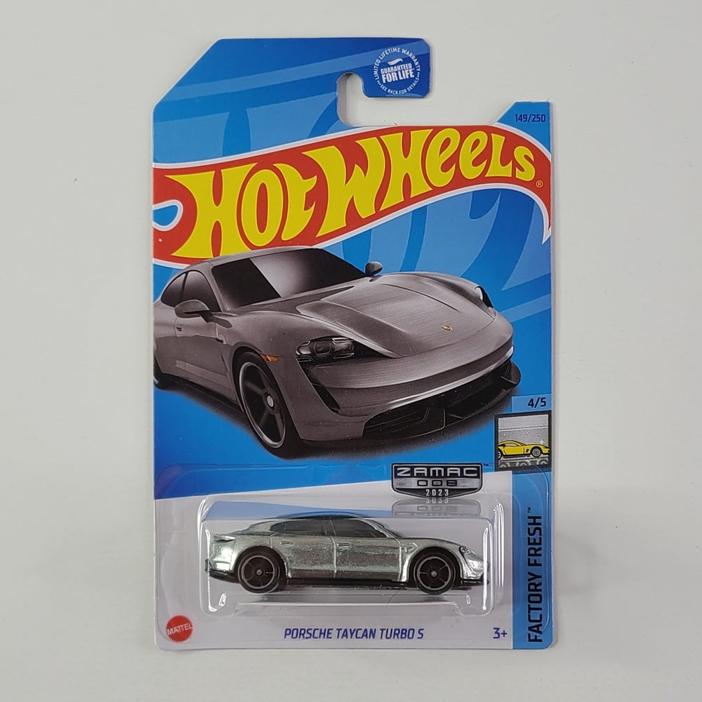 Hot Wheels - Porsche Taycan Turbo S (ZAMAC) [Walmart Exclusive]