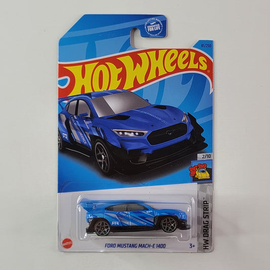 Hot Wheels - Ford Mustang Mach-E 1400 (Blue)