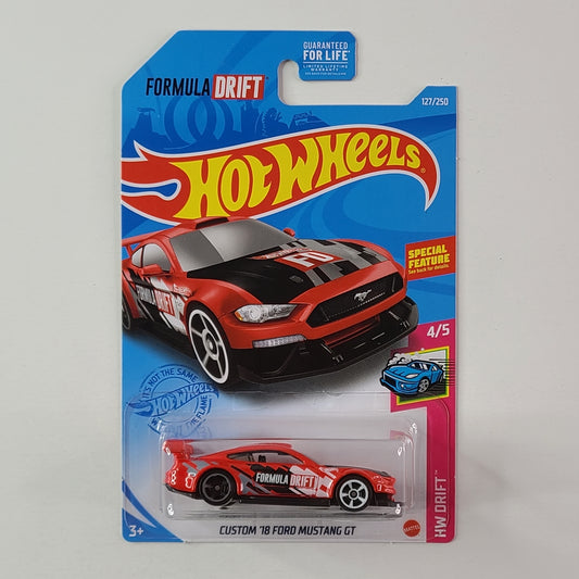 Hot Wheels - Custom '18 Ford Mustang GT (Red)