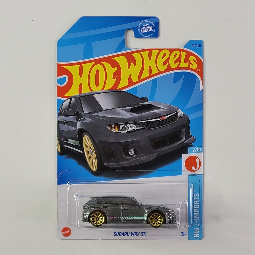 Hot Wheels - Subaru WRX STI (Metalflake Dark Grey)
