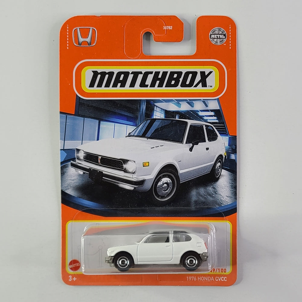 Matchbox - 1976 Honda CVCC (White)