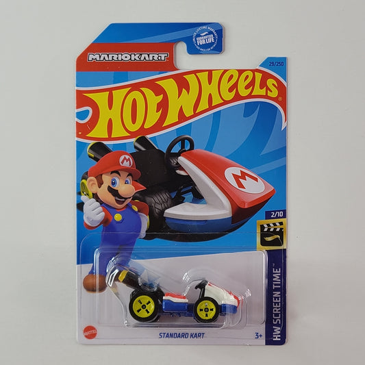 Hot Wheels - Standard Kart (Red/White)