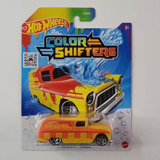 Hot Wheels Color Shifters - '55 Chevy Panel (Matte Red)