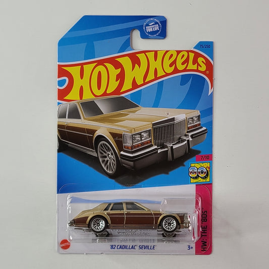 Hot Wheels - '82 Cadillac Seville (Metalflake Gold)