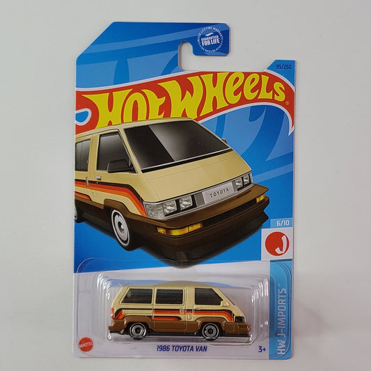 Hot Wheels - 1986 Toyota Van (Cream)