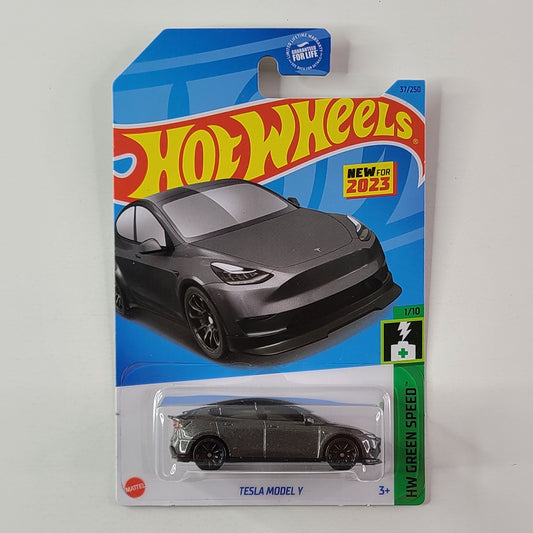 Hot Wheels - Tesla Model Y (Midnight Silver Metallic)