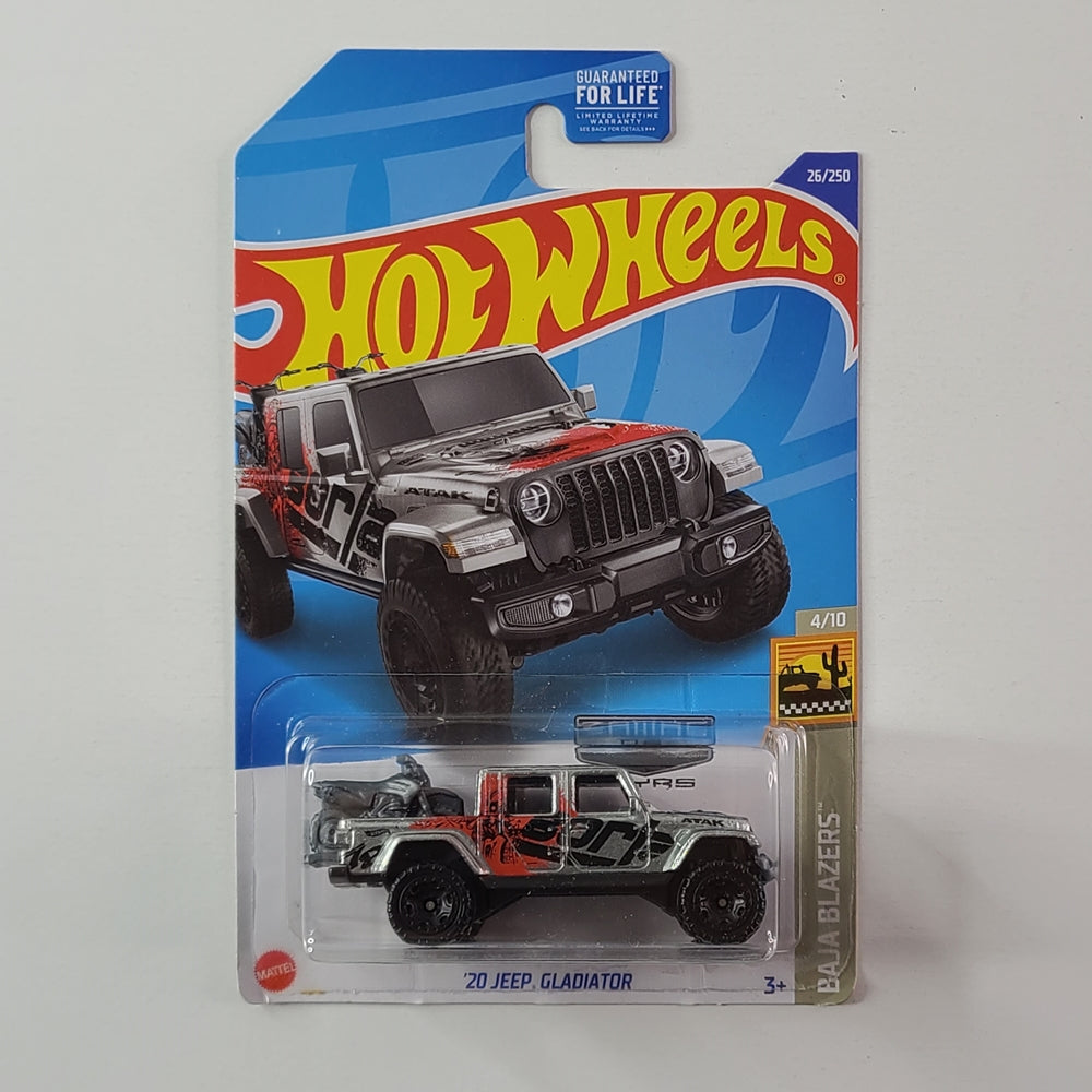 Hot Wheels - '20 Jeep Gladiator (ZAMAC) [WalMart Exclusive]