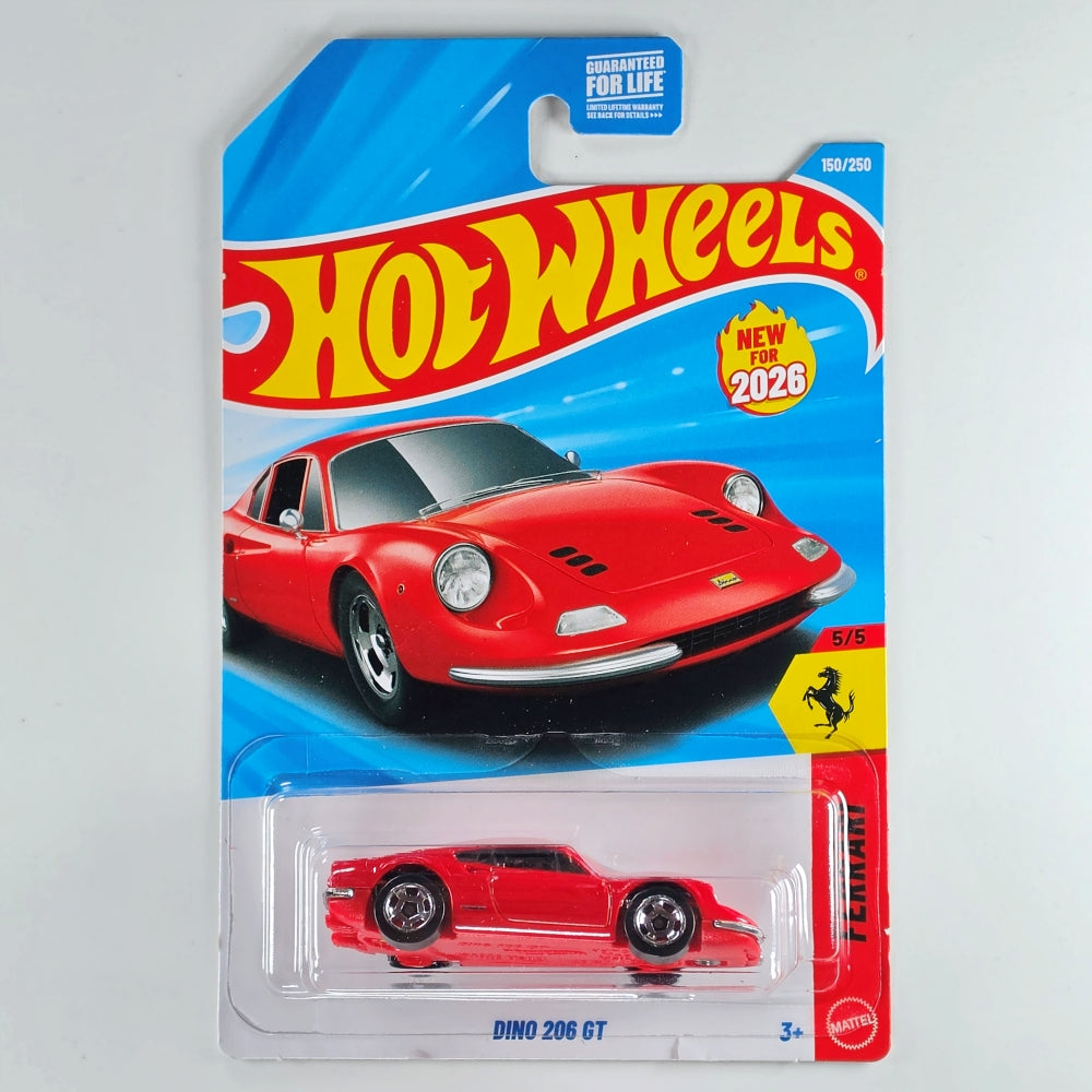 Dino 206 GT (Red) [Hot Wheels]