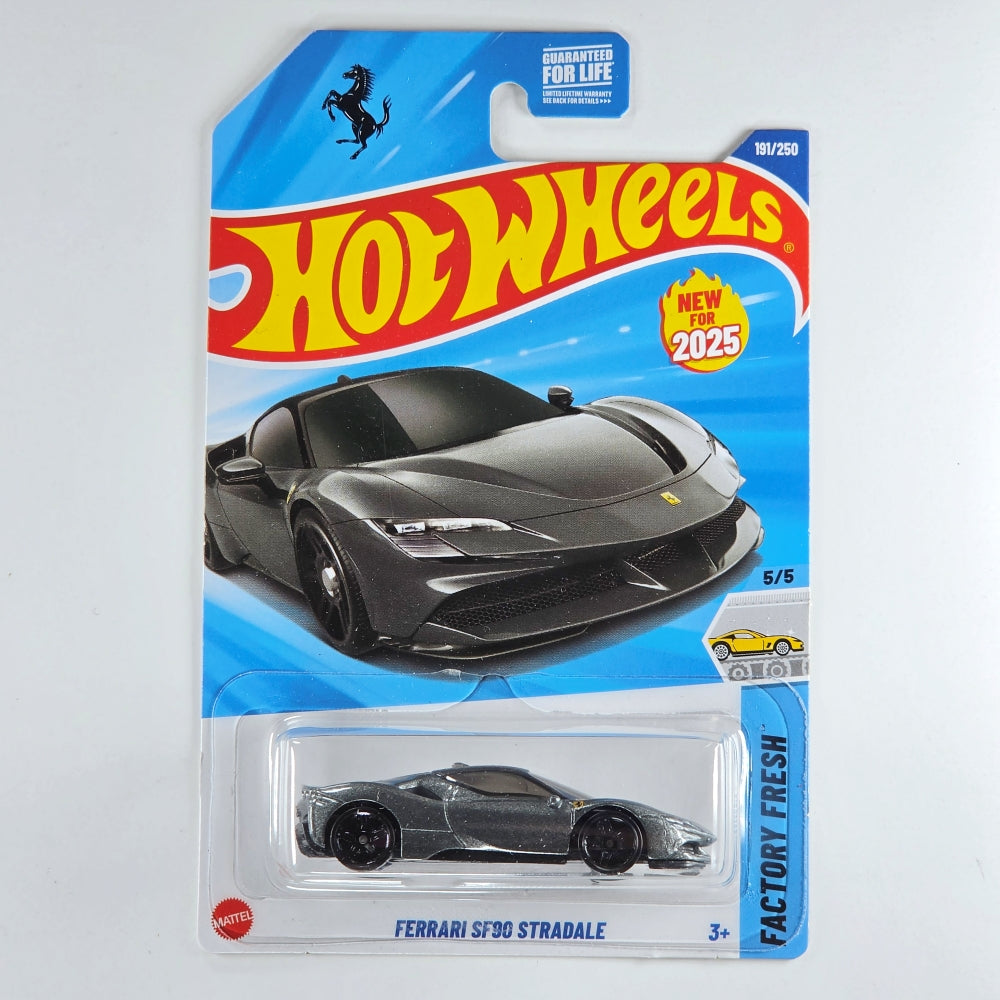 Ferrari SF90 Stradale (Grey) [Hot Wheels]