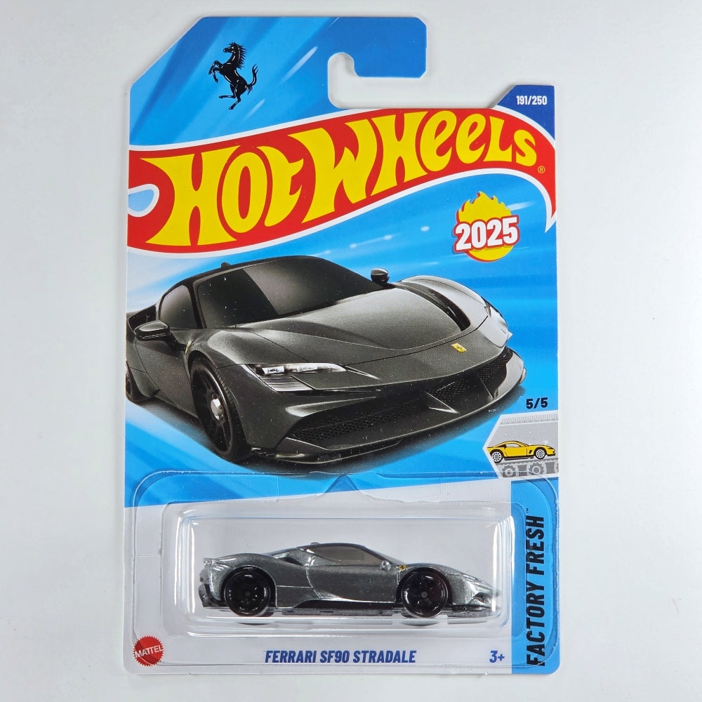 Ferrari SF90 Stradale (Grey) [Hot Wheels]