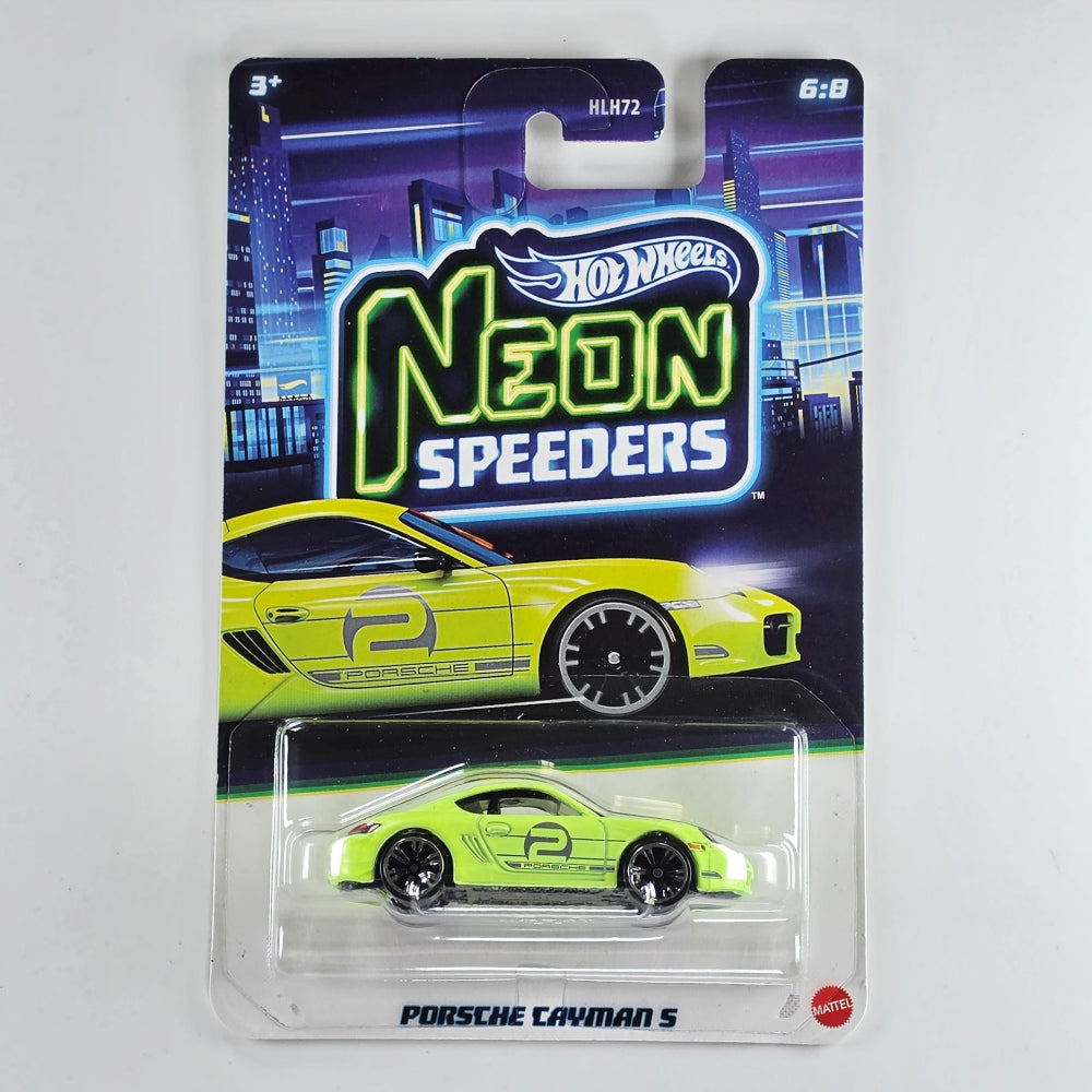 Porsche Cayman S (Green) [Hot Wheels Neon Speeders]
