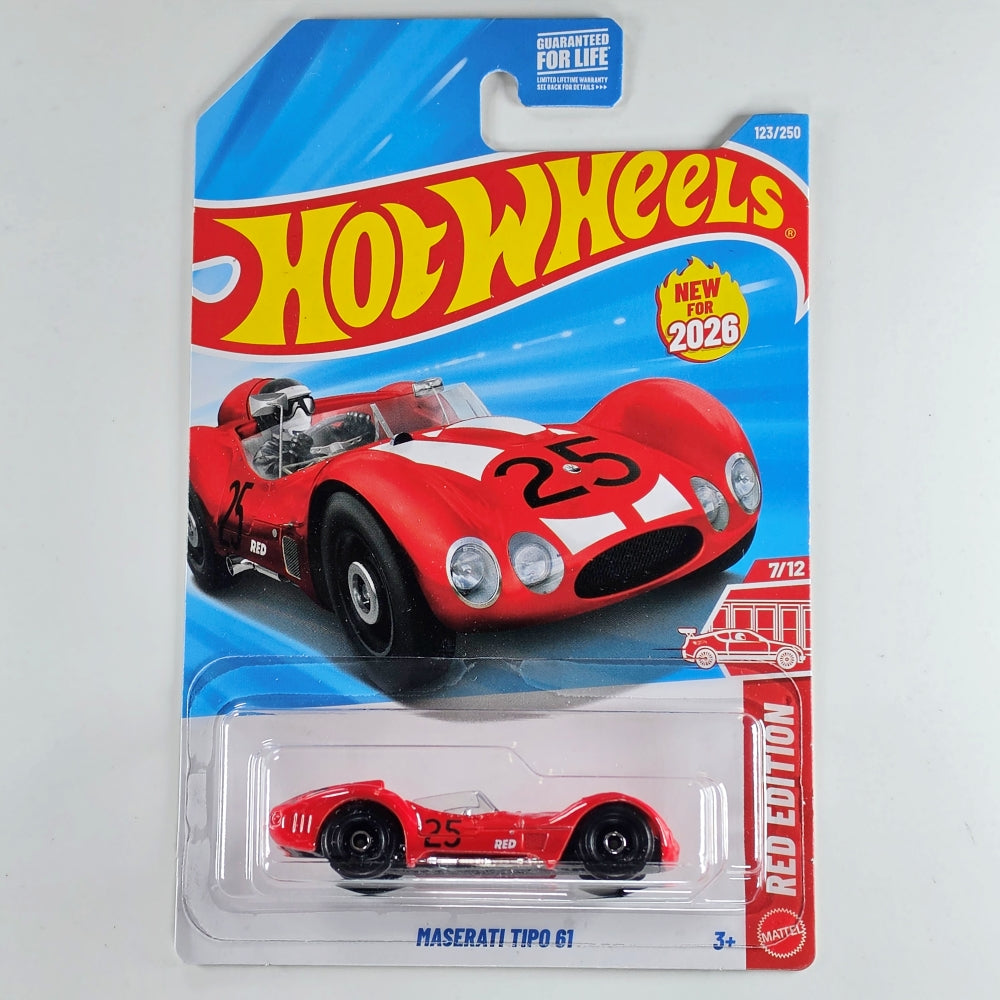 Maserati Tipo 61 (Red) [Hot Wheels Red Edition]
