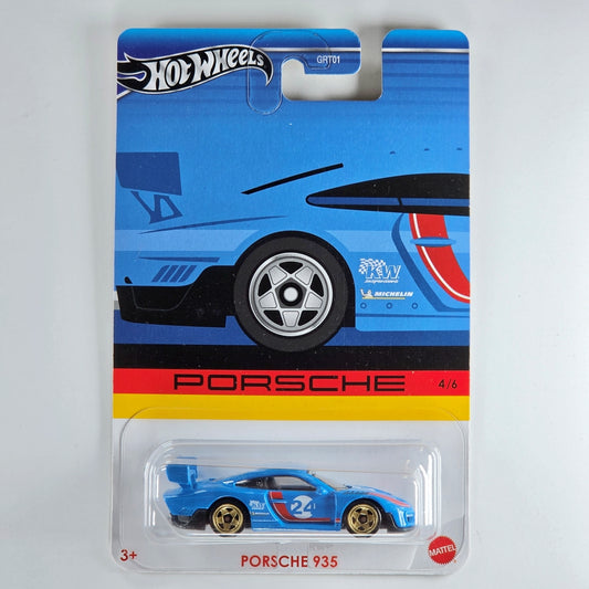 Porsche 935 (Blue) [Hot Wheels Silver]