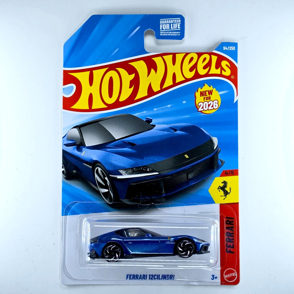 Ferrari 12Cilindiri (Blue) [Hot Wheels]