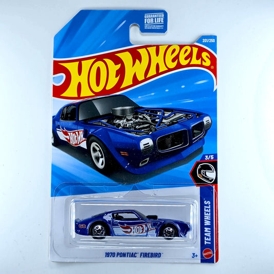1970 Pontiac Firebird (Blue) [Hot Wheels]