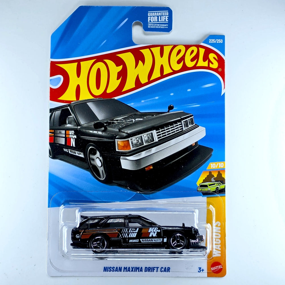 Nissan Maxima Drift Car (Black) [Hot Wheels]