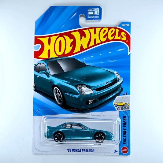 98 Honda Prelude (Blue-Green) [Hot Wheels]