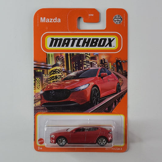 Matchbox - 2019 Mazda3 (Red)