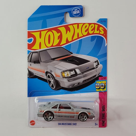 Hot Wheels - '84 Mustang SVO (Metallic Silver)