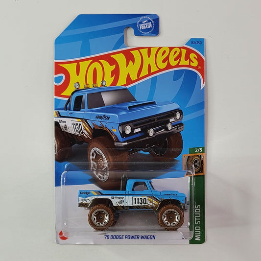 Hot Wheels - '70 Dodge Power Wagon (Light Blue)