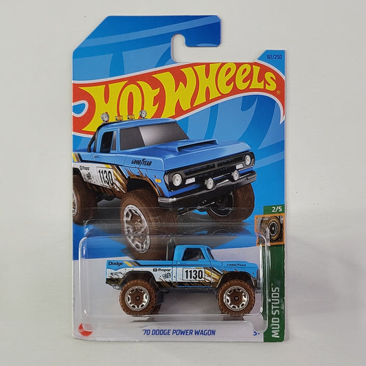 Hot Wheels - '70 Dodge Power Wagon (Light Blue)