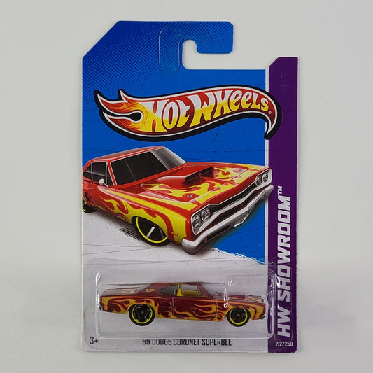 Hot Wheels - '69 Dodge Coronet Superbee (Metallic Red)
