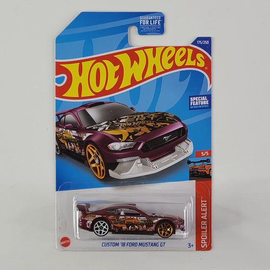 Hot Wheels - Custom '18 Ford Mustang GT (Dark Pink)