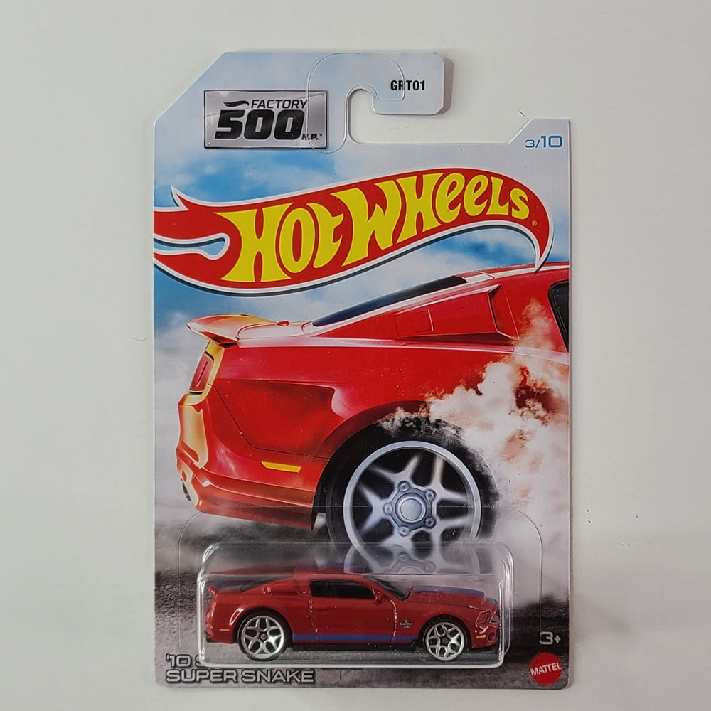 Hot Wheels - '10 Shelby GT500 Super Snake (Red) [WalMart Exclusive]