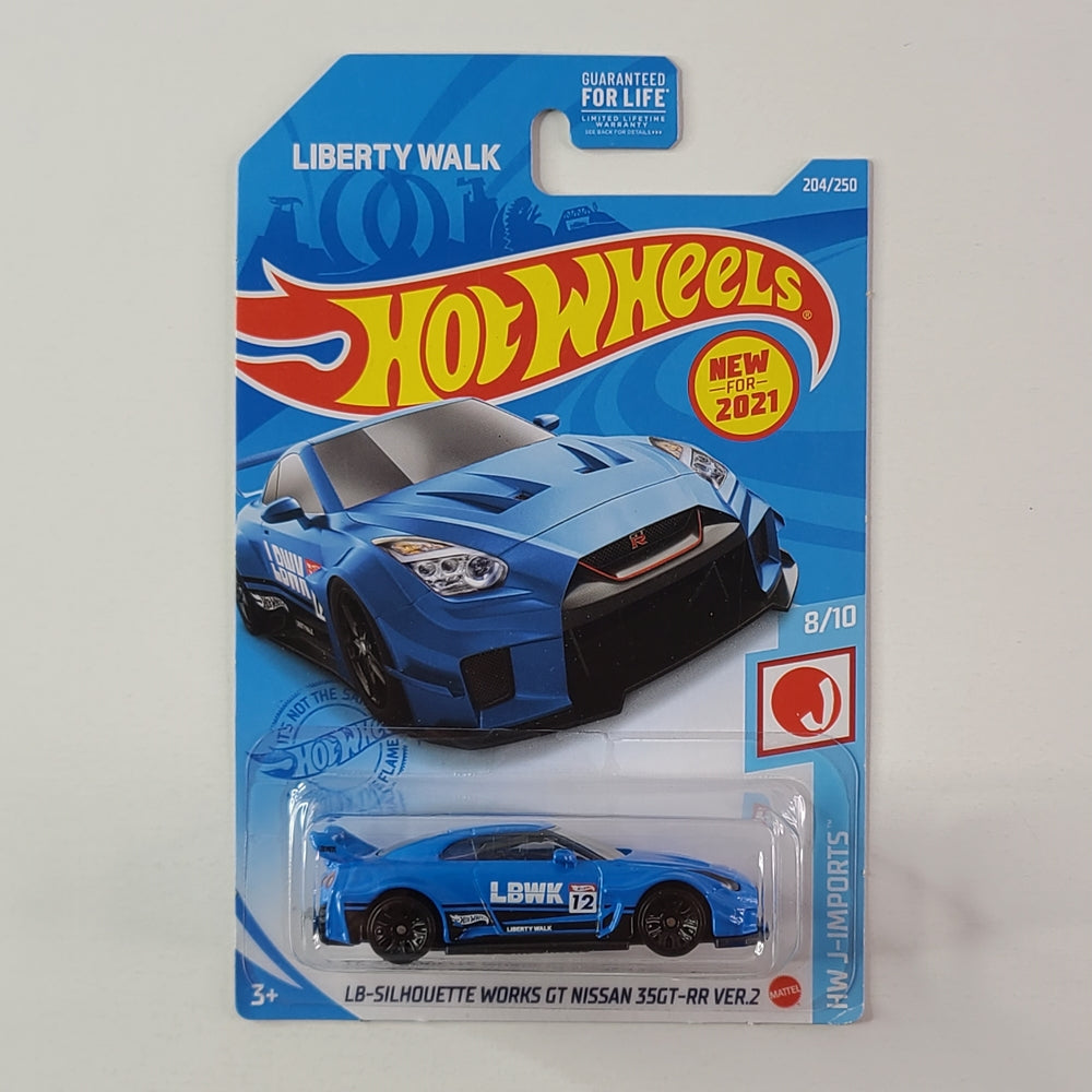 Hot Wheels - LB-Silhouette WORKS GT Nissan 35GT-RR VER.2 (Blue)