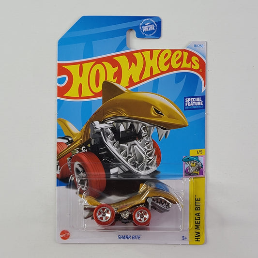 Hot Wheels - Shark Bite (Metalflake Gold)