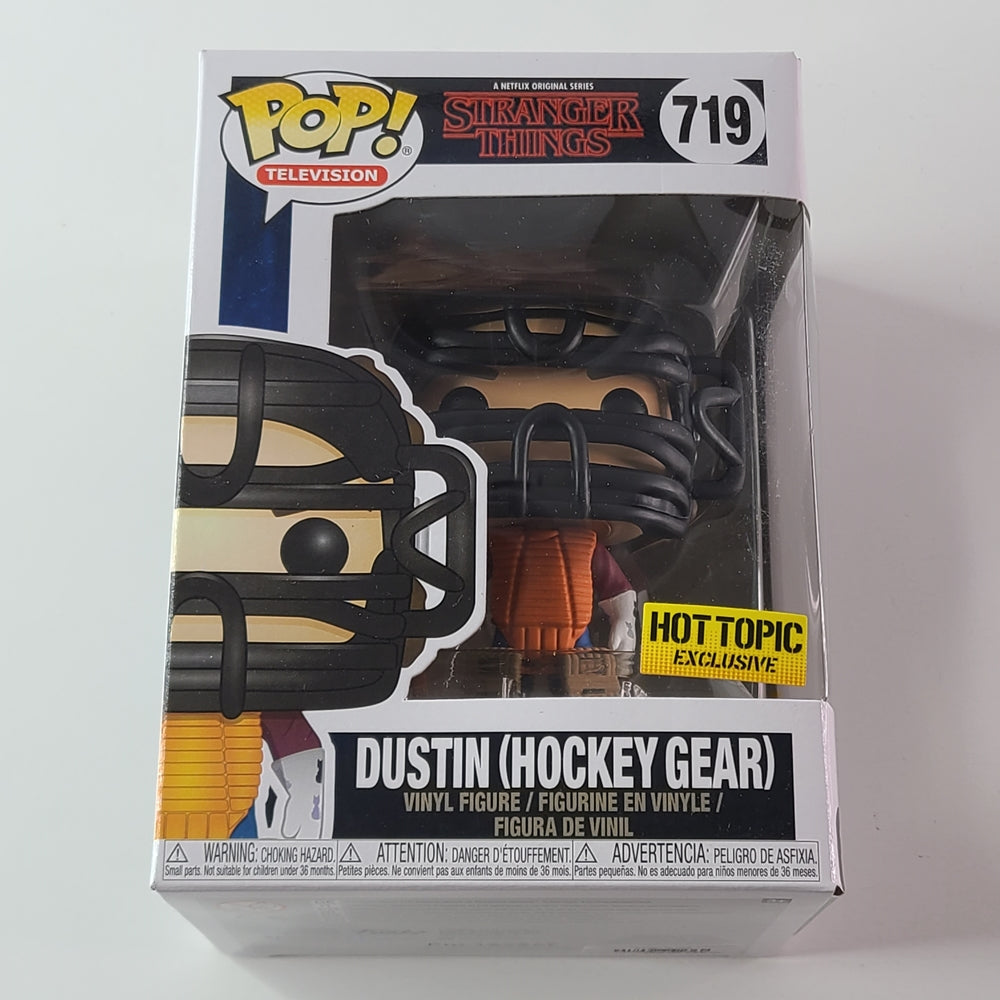 Funko Pop! Television - Dustin (Hockey Gear) #719 [Hot Topic Exclusive]