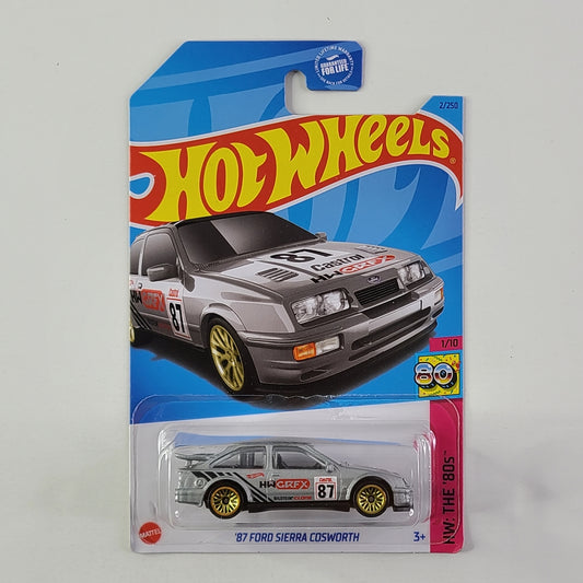 Hot Wheels - '87 Ford Sierra Cosworth (Metalflake Silver)