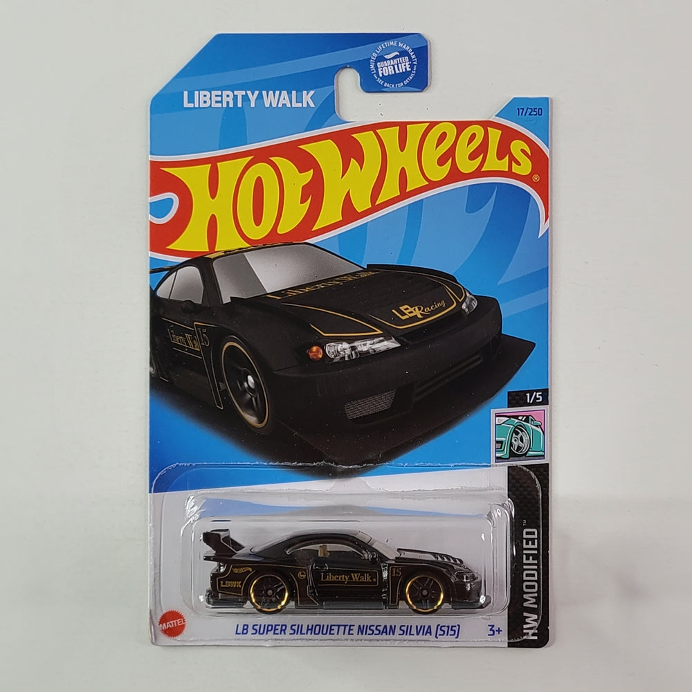 Hot Wheels - LB Super Silhouette Nissan Silvia (S15) (Black)