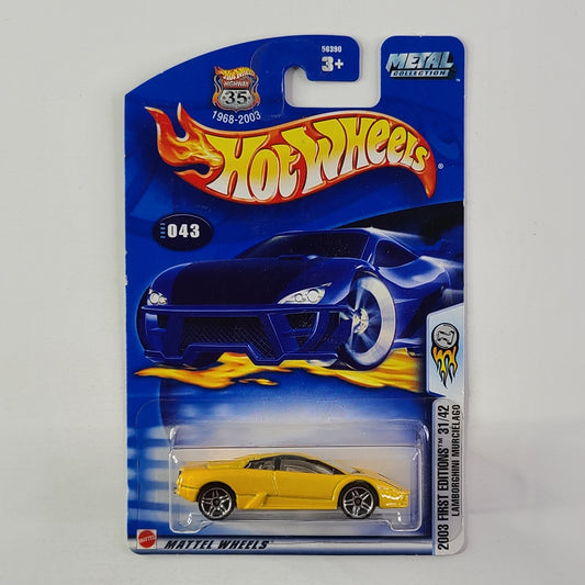 Hot Wheels - Lamborghini Murciélago (Metalflake Yellow)