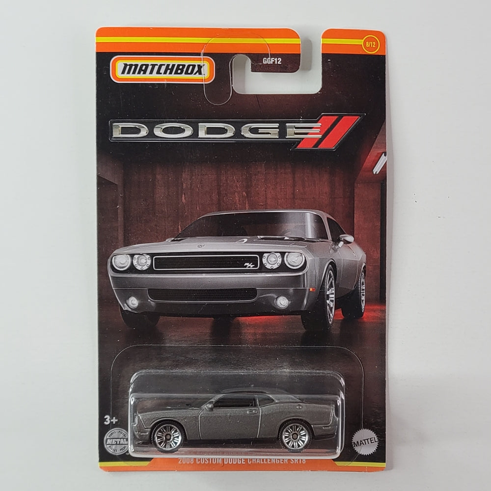 Matchbox - 2008 Custom Dodge Challenger SRT8 (Dark Gray) [WalMart Exclusive]