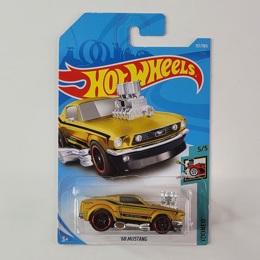 Hot Wheels - '68 Mustang (Metalflake Gold)