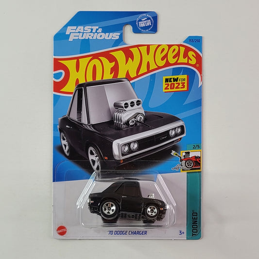 Hot Wheels - '70 Dodge Charger (Black)