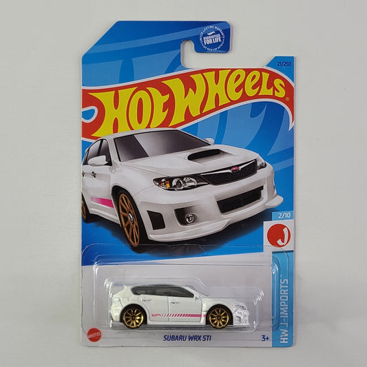 Hot Wheels - Subaru WRX STI (Pearl White)