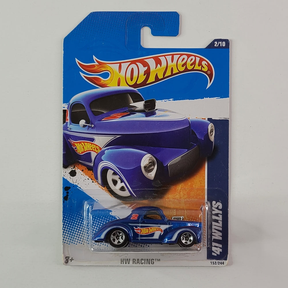 Hot Wheels - '41 Willys (Metalflake Blue)