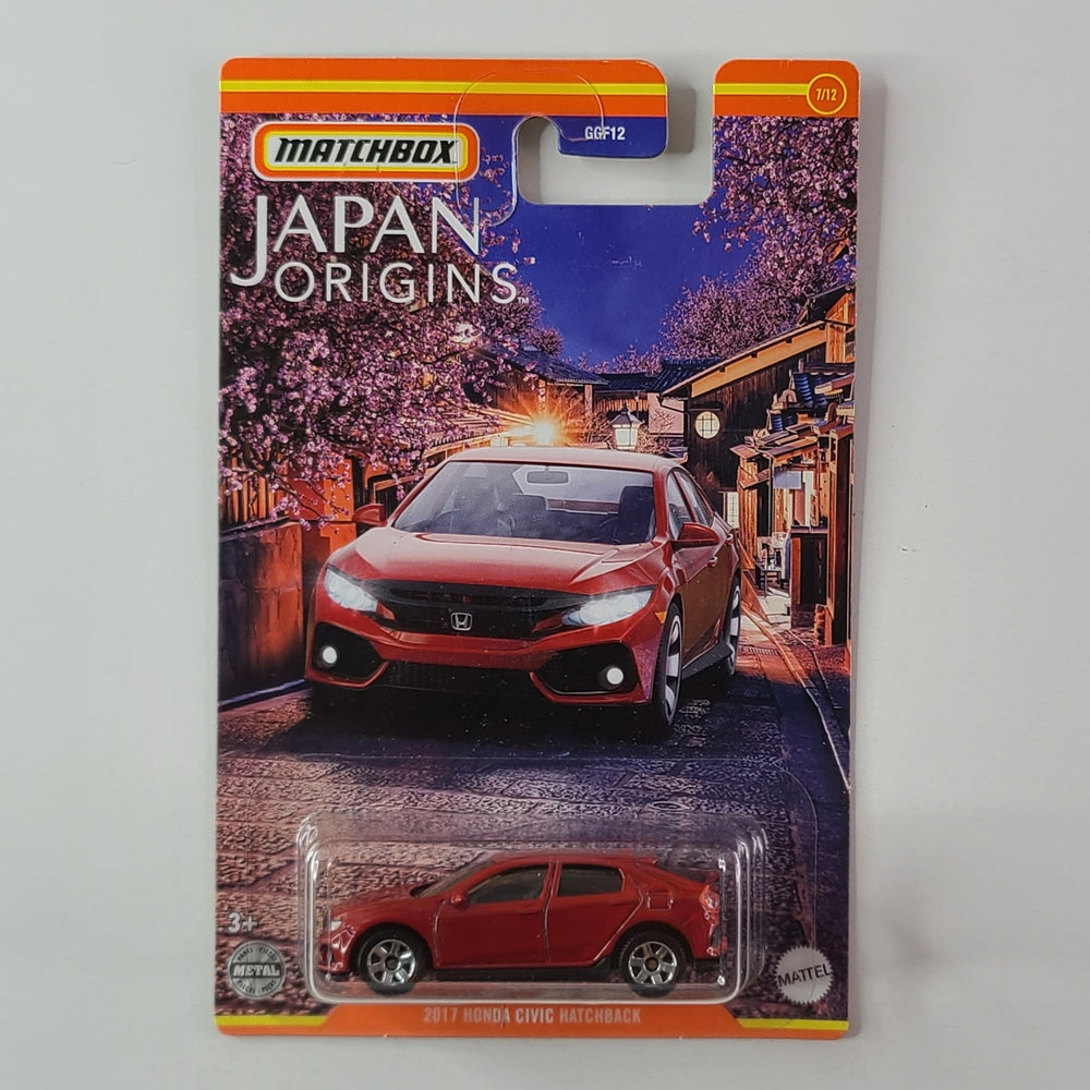 Matchbox - 2017 Honda Civic Hatchback (Red)