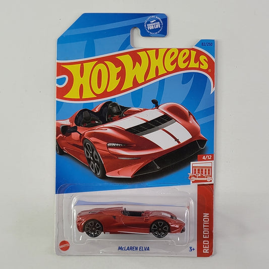 Hot Wheels - McLaren Elva (Apple Candy Red) [Target Exclusive]
