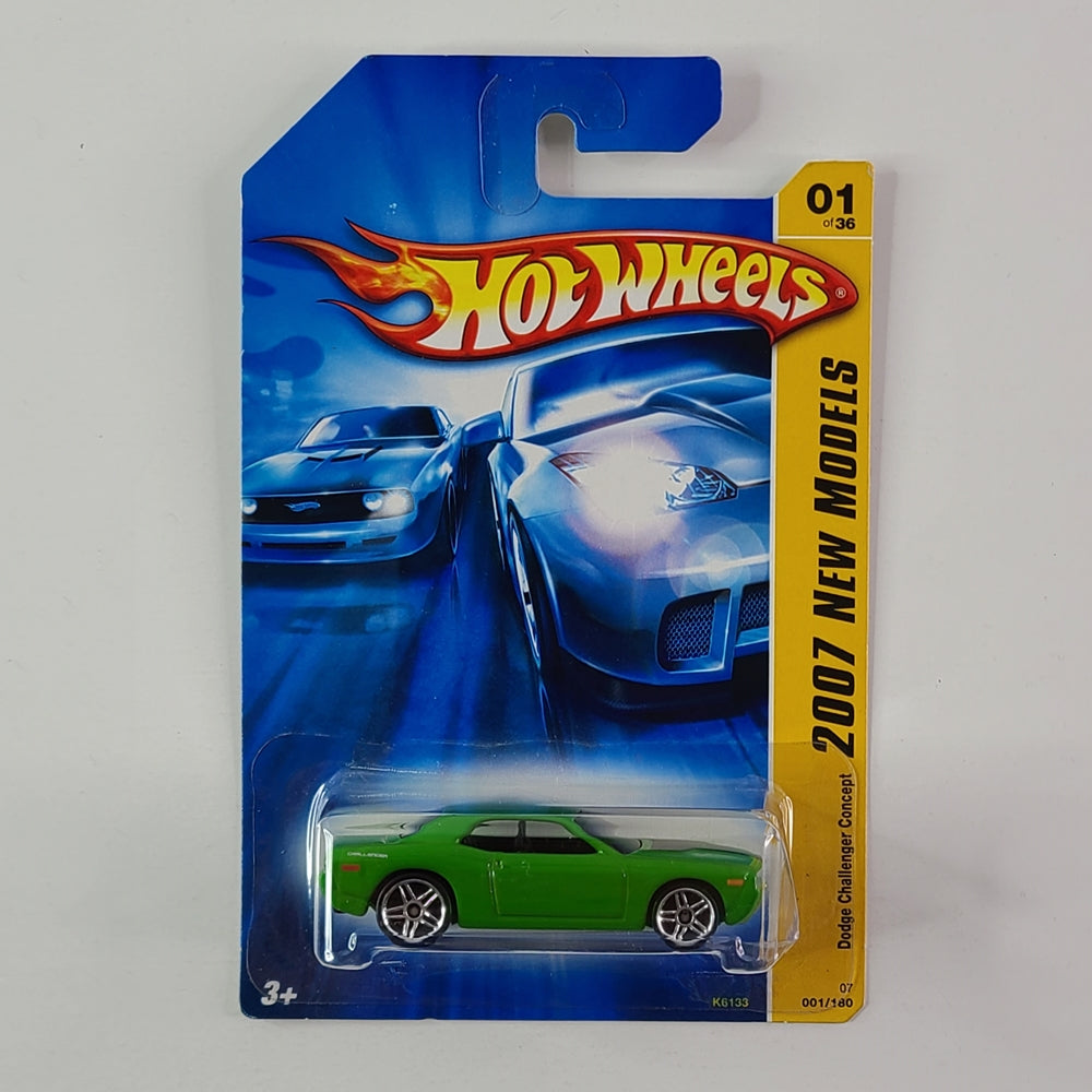 Hot Wheels - Dodge Challenger Concept (Enamel Green)