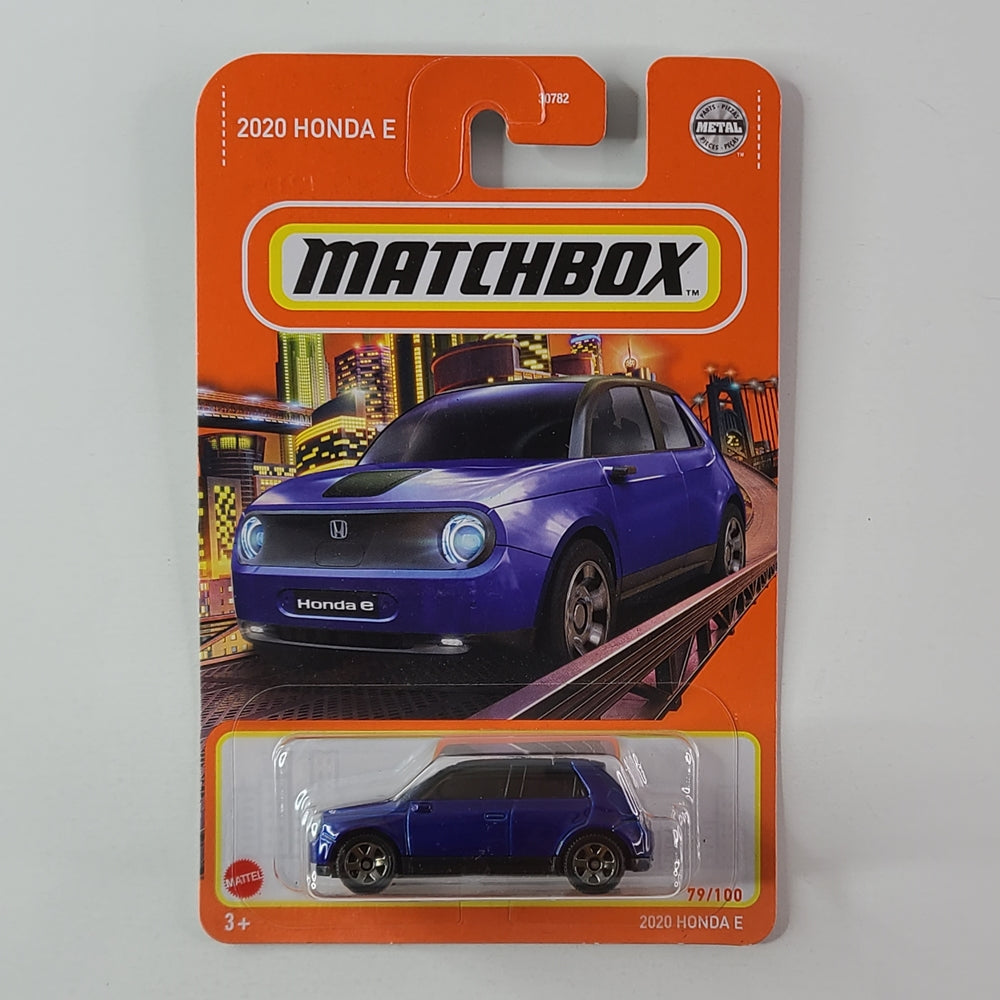 Matchbox - 2020 Honda E (Metalflake Blue)