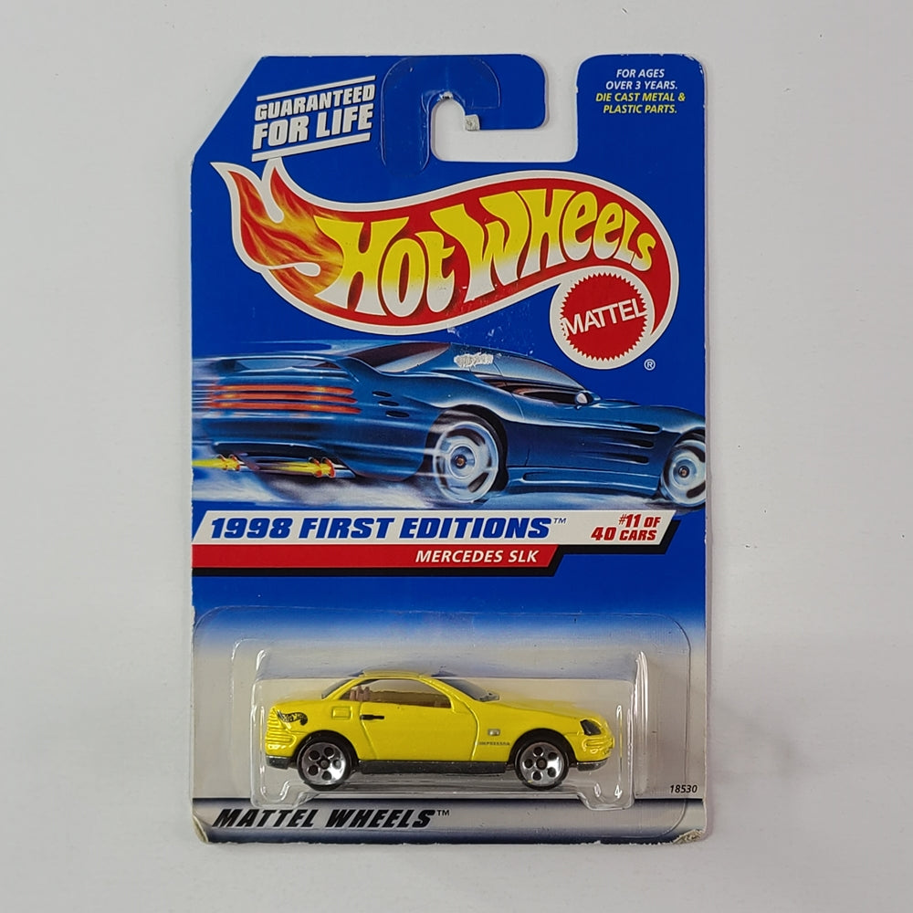 Hot Wheels - Mercedes SLK (Yellow)