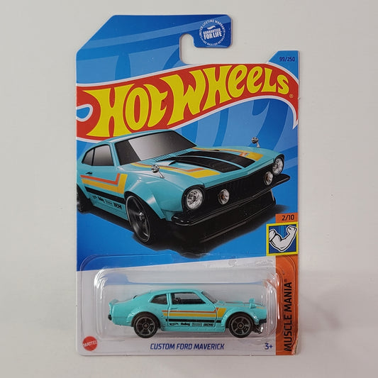 Hot Wheels - Custom Ford Maverick (Turquoise)