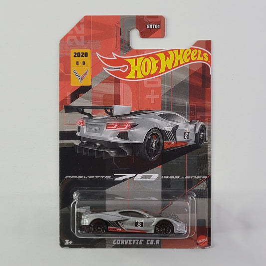 Hot Wheels - Corvette C8.R (Metalflake Silver)
