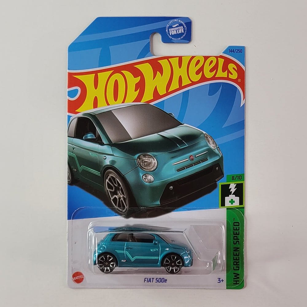 Hot Wheels - Fiat 500e (Metallic Teal)